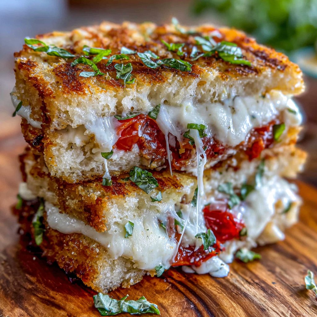 Turkey Caprese Paninis for Lunch