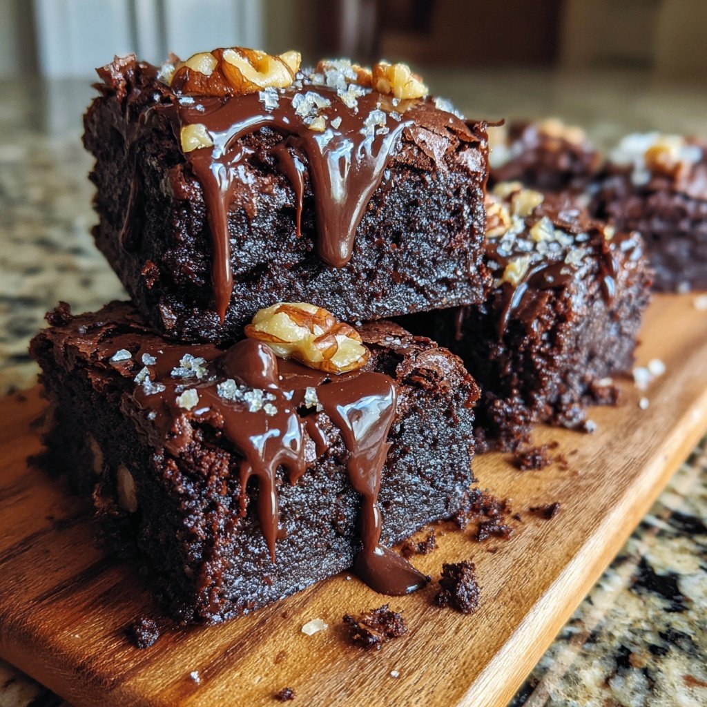 Dessert Chocolate Fudge Brownies