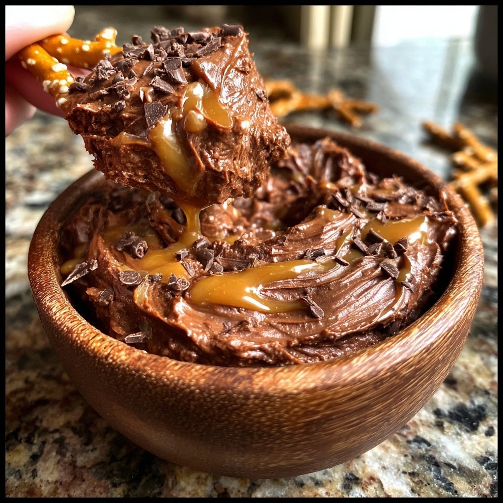 Fudgy Brownie Batter Dip