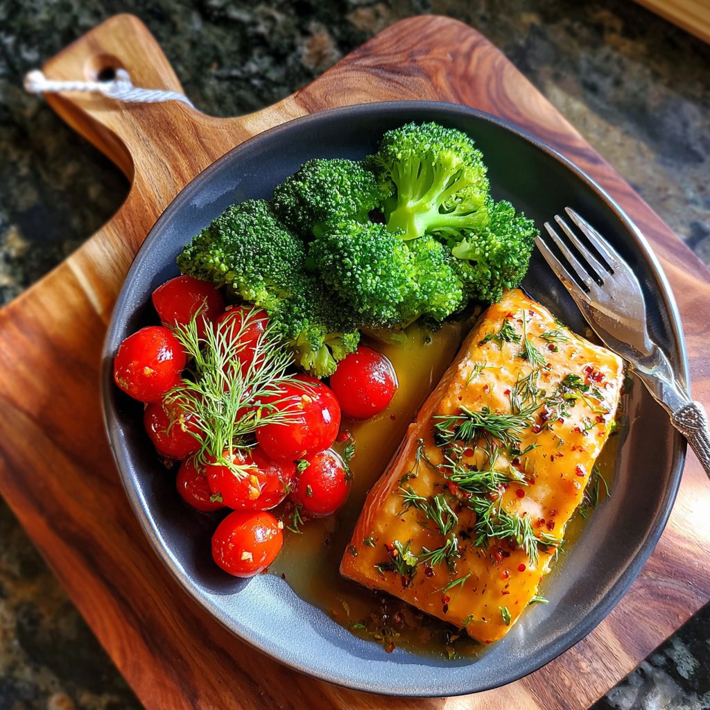Savory Baked Salmon Bowl
