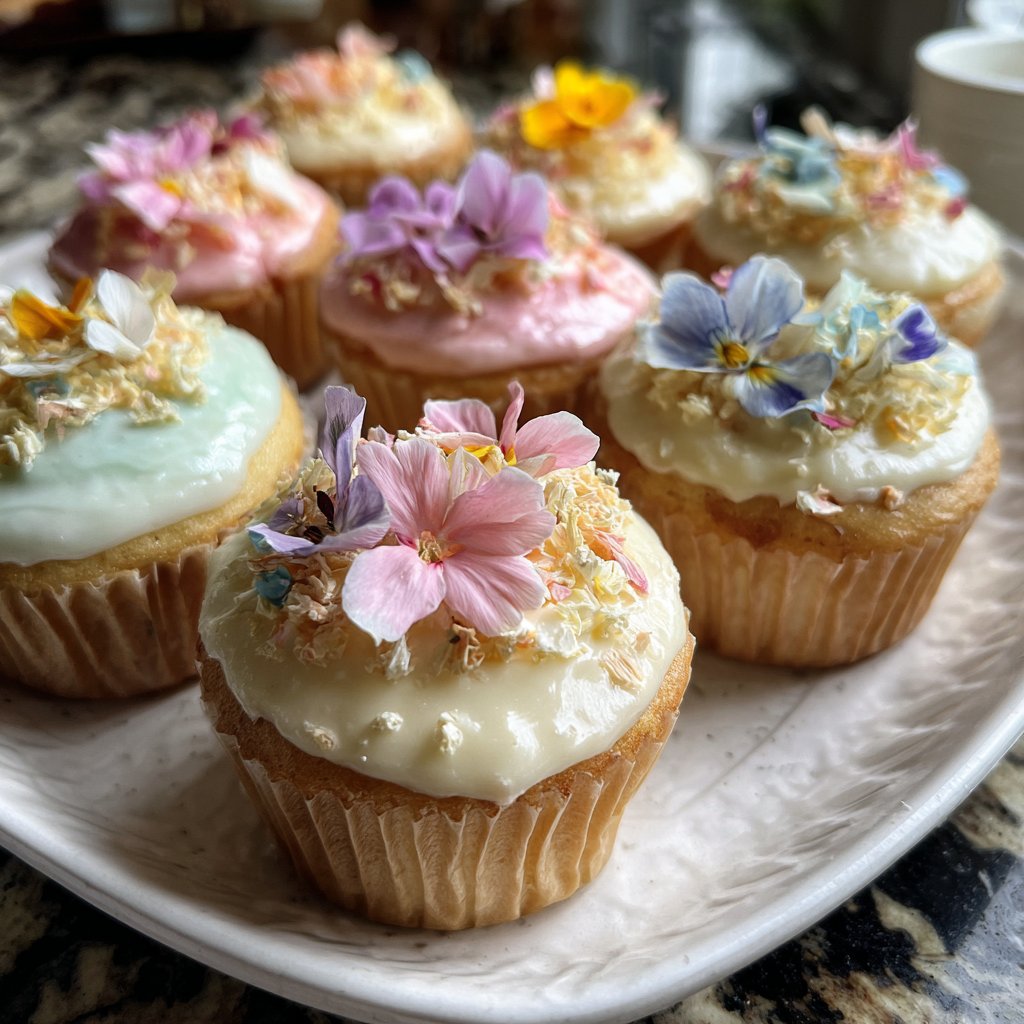 Baking Science: Flower Cupcakes